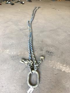 5/8" Grade 80, 18' 2 Gang Lifting Chains.