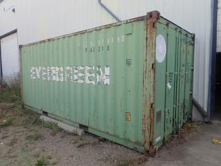 Evergreen 20' Storage Container # EISU 337939. Buyer Responsible For Loadout.