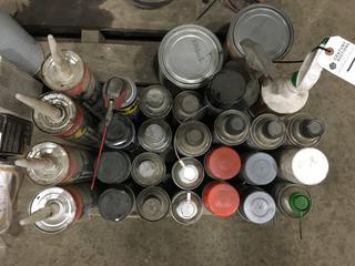 Various Quantity of Paint, Lubricant & Adhesive.