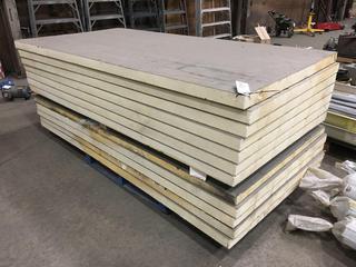 Quantity of (12) 4'x8' Sheets Foam Insulation.