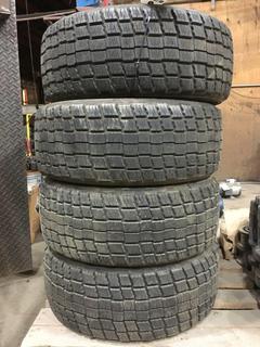 (4) Used Michelin 225-50-16 Mud & Snow Tires.