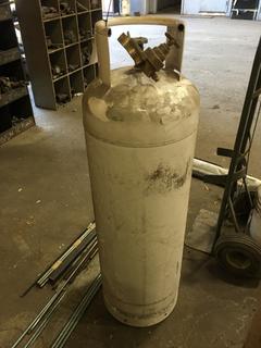 100 LB Propane Bottle.