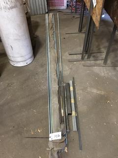 Quantity of ready rod. Some 10' long and some 25" long.