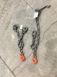 (2) Pipe Hangers.