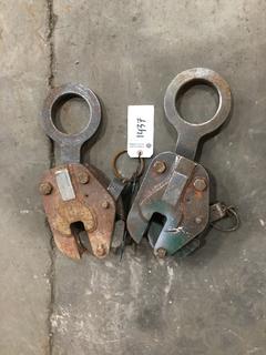 (2) 2 Ton Vertical Lifts.