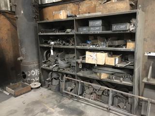 8'x6'x25" Steel Cabinet w/Contents.