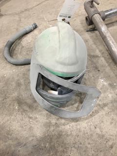 Sand Blasting Helmet. Requires Repair.
