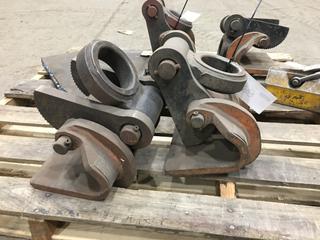 (2) Horizontal 6 ton Plate Lifters.