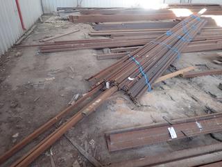 Quantity of square tubing some 24' x 1 1/2 and some 40' long.
