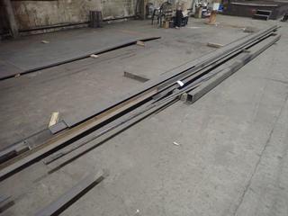 Quantity of Assorted Steel C-Channel, Square & Rectangular Channel, Angle Steel, Etc. Lengths Up to 36'.