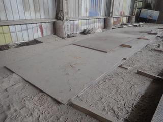 (2) 97 1/2"x32'x1" Steel Plate Note: Does Not Include Checker Plated Steel.