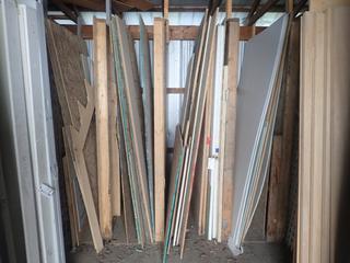 Qty Of 1/2in, 3/4in And 1/4in Plywood And Assorted Sheets