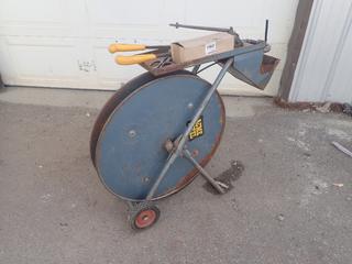 Banding Cart C/w Clips, Tensioner Band And Tin Snips