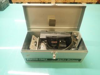 Porter Cable Model 555 120V Plate Joiner C/w Tool Case