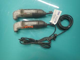 (2) Rockwell 120V Oscillating Tools