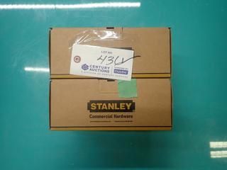 (2) Stanley Commercial Hardware Door Handle Kits