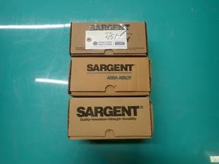 Qty Of (3) Sargent Door Lock Sets