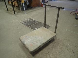 3ft X 2ft X 9in Steel Shop Cart