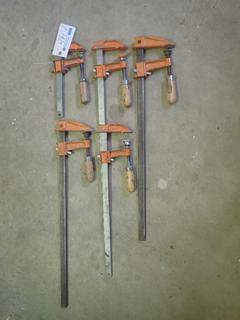 (2) 28in, (2) 22in And (1) 10in Clamps