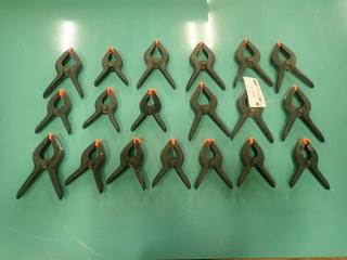 Qty Of 9in Flex Jaw Clamps