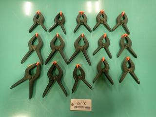 Qty Of 9in Flex Jaw Clamps