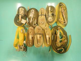 Qty Of (5) Assorted 2in Ratchet Straps
