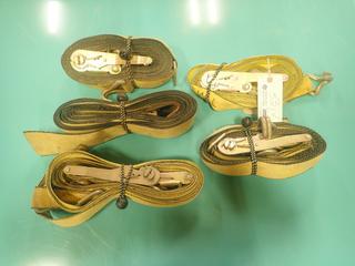 Qty Of Assorted 2in Ratchet Straps