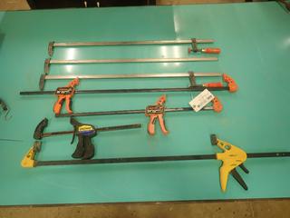 Qty Of Assorted Bar Clamps