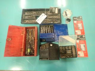 Qty Of Assorted Bits C/w (2) 1/4in Diamond Drill Bits 