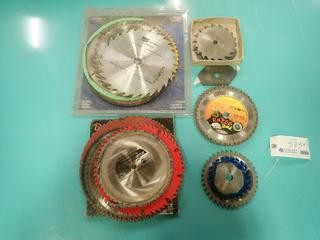 Qty Of Assorted Saw Blades
