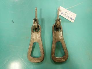 (2) DSC 3-Ton Manhole Clutches
