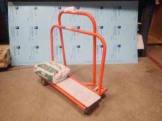 3ft Drywall Cart C/w Rapid Set Concrete Mix