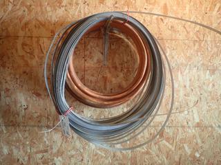 Qty Of Banding, Wire And Plastic Hose