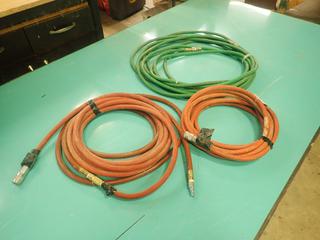Qty Of (3) Assorted Air Hose
