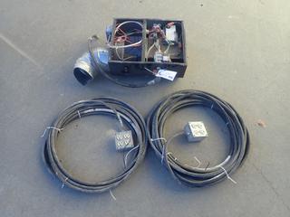 Gas Burner w/ Fenwal Automatic Ignition System C/w (2) Teck Cables w/ Plug Ins