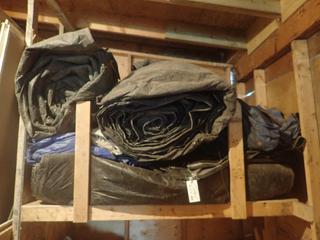 Qty Of Assorted Tarps