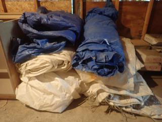 Qty Of Assorted Tarps
