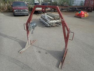 Fulton K2550 Work Winch w/ Frame