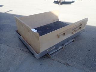 75in X 49in X 5 1/2in 2014 Cargo Ease Slide In Truck Box. SN 2121