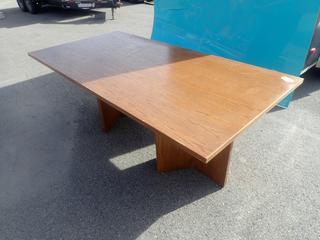 7ft X 42in Boardroom Table 
