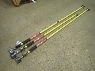 Qty Of (3) Assorted Size Task Quick Support Rods