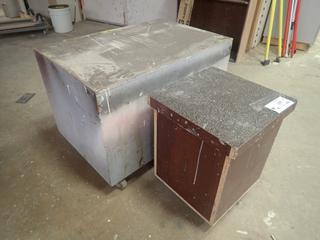 2ft X 3ft X 26in Portable Work Bench C/w 17in X 17in X 23in Portable Work Bench