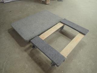 (1) 20 1/2in X 32in X 5in And (1) 18in X 30in X 6in Furniture Dollys