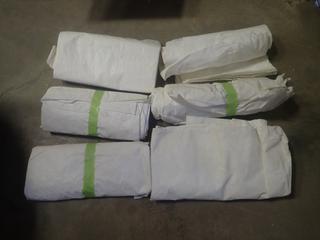 Qty Of Assorted Size Fire Retardant Poly