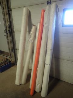 Qty Of Assorted Rolls Of Poly *Note: Length Unknown*