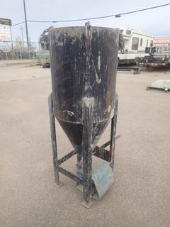 Concrete Hopper C/w Chain And Shackle