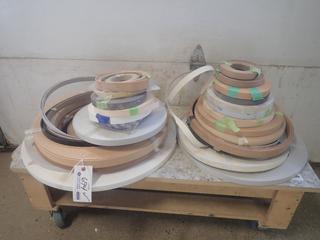 Qty Of Assorted Rolls Of Wood Tape *Note: Length Unknown*