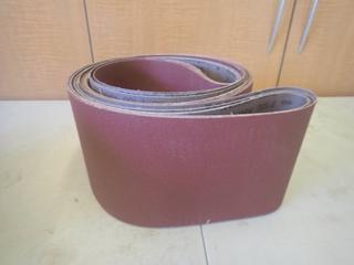 Qty Of (7) Pieces Of VSM KK751X P100 Grit Belt Sand Paper