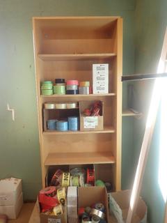 34 1/2in X 13 1/2in X 79in 5-Shelf Storage Unit *Note: Contents Not Included, Buyer Responsible For Load Out, Note Item Cannot Be Removed Until October 8th Unless Mutually Agreed Upon*