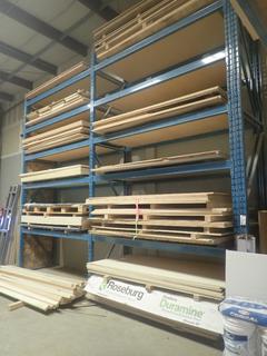 (2) Sections Of 9ft X 40in X 16ft Pallet Racking *Note: Contents Not Included, Buyer Responsible For Dismantle And Load Out*